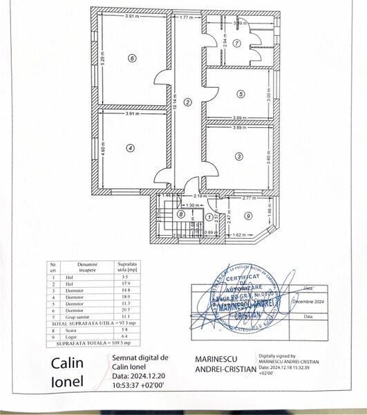 Cladire de birouri cu parcare privata 266 mp utili